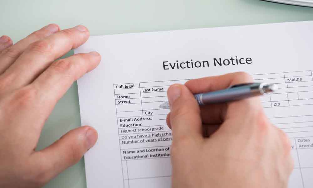 Evicting a tenant