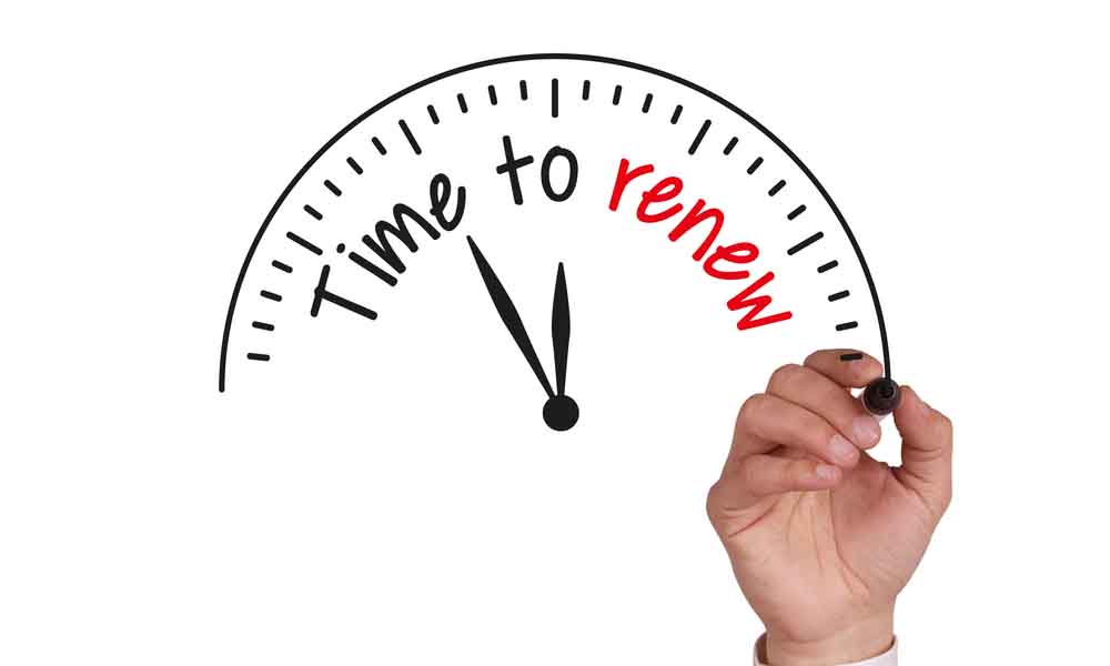 Time to Renew