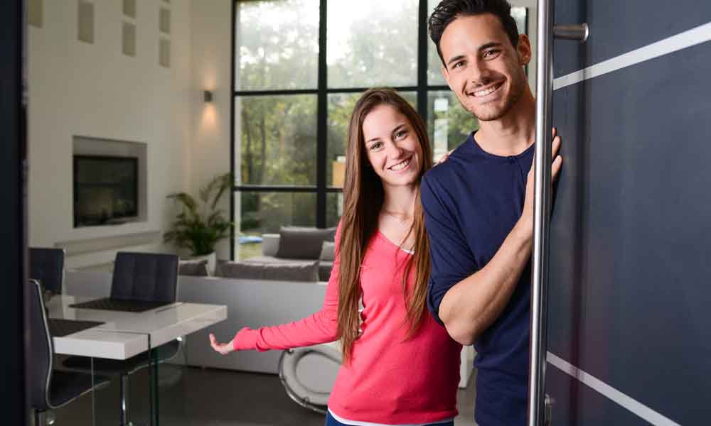 Landlords Visiting Property